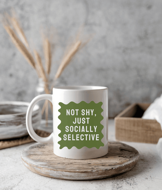 Not Shy, Just Socially Selective Khaki